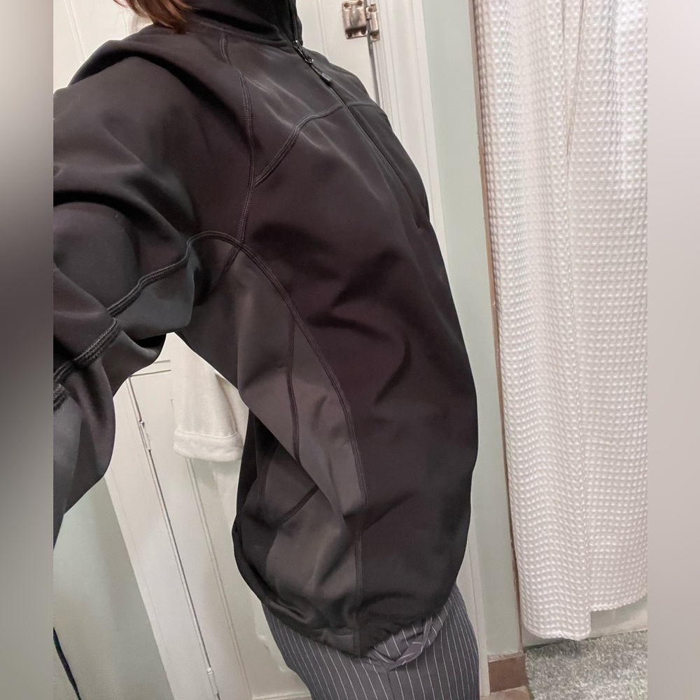 The North Face Black Half Zip Soft Shell Jacket Large - Picture 4 of 4